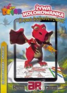 Okładka książki Żywa kolorowanka 3D Żywi bohaterowie