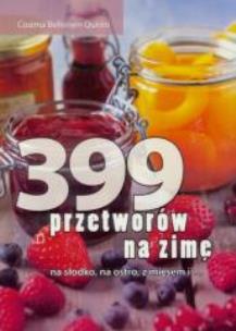 Okładka książki 399 przetworów na zimę