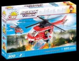 Opakowanie Action Town. Helikopter straży pożarnej