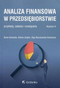 Okładka książki Analiza finansowa w przedsiębiorstwie