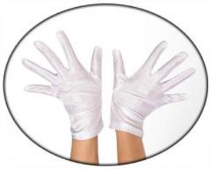 Opakowanie Białe rękawiczki