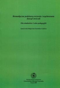 Okładka książki Biomedyczne podstawy rozwoju i wychowania Zeszyt ćwiczeń
