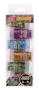 Opakowanie Brokat sypki 6 kolorów