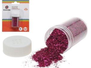 Opakowanie Brokat tubka 8g różowy