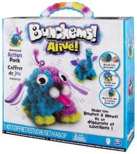 Opakowanie Bunchems Kolorowe Rzepy - zestaw z wibrują kulą