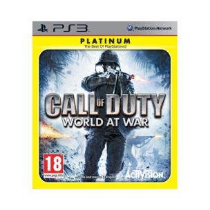 Opakowanie Call Of Duty World At War Platinum PS3