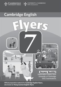 Opakowanie Cambridge Young Learners English Tests 7 Flyers Answer Booklet