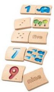 Opakowanie Cyferki 1-10 Nauka liczenia