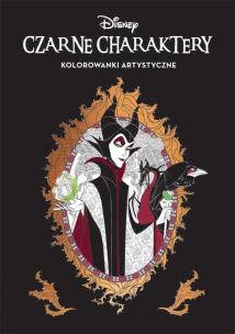 Okładka książki CZARNE CHARAKTERY. KOLOROWANKI ARTYSTYCZNE