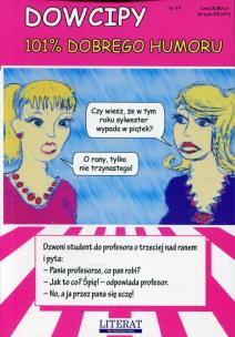 Okładka książki Dowcipy. 101% dobrego humoru