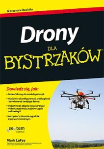 Okładka książki Drony dla bystrzaków