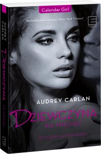 Okładka książki Dziewczyna na miesiąc Styczeń - luty - marzec