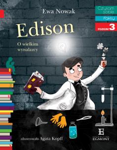 Okładka książki Edison. O wielkim wynalazcy