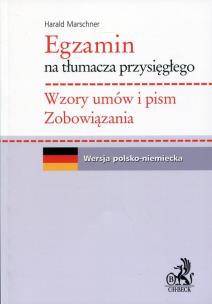 Okładka książki Egzamin na tłumacza przysięgłęgo