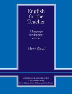 Okładka książki English for the Teacher