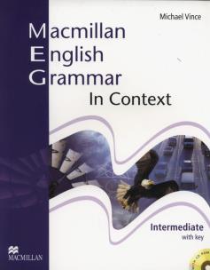 Okładka książki ENGLISH GRAMMAR IN CONTEX INT.(with key)-MACMILLAN