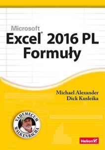 Okładka książki Excel 2016 PL Formuły