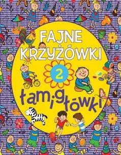 Okładka książki Fajne krzyżówki i łamigłówki. Zeszyt 2