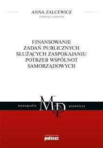 Okładka książki Finansowanie zadań publicznych