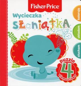 Okładka książki Fisher Price Puzzle. Wycieczka słoniątka