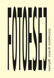 Opakowanie Fotoesej - testowanie granic gatunku