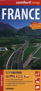 Opakowanie Francja France road map 1:1100000