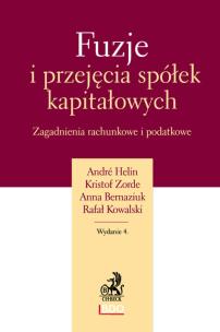 Okładka książki Fuzje i przejęcia spółek kapitałowych