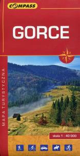 Opakowanie Gorce mapa turystyczna 1:40 000