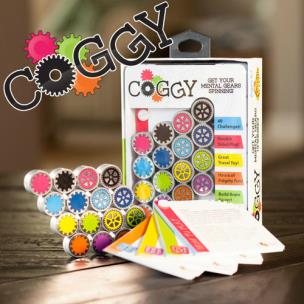 Gra Logiczna Coggy. Wydawca: Fat brain toys Co. Multiszop.pl Opakowanie Gra Logiczna Coggy