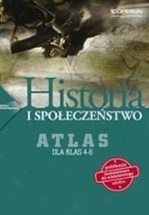 Okładka książki Historia i społecz. SP 4-6 Atlas. Mat. edukacyjne