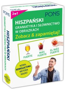 Okładka książki Hiszpański Gramatyka i słownictwo hiszpańskie w obrazkach