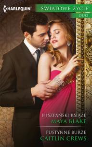 Okładka książki Hiszpański książę Pustynne burze