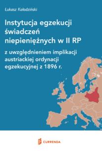 Okładka książki Instytucja egzekucji świadczeń niepieniężnych w II RP