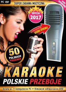 Opakowanie Karaoke Polskie Przeboje edycja 2017 z mikrofonem PC-DVD