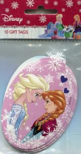 Opakowanie Karnety prezentowe Kraina Lodu 10 sztuk