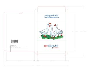 Opakowanie Karty słuchu fonemowego