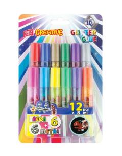 Opakowanie Klej brokatowy 12 sztuk