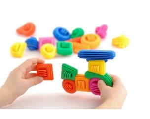 Opakowanie Klocki magiczne kształty 55 elementów