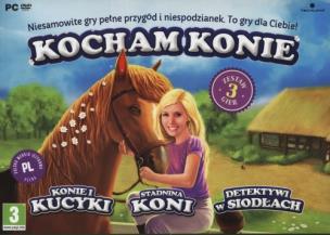 Opakowanie Kocham Konie Zestaw 3 gier