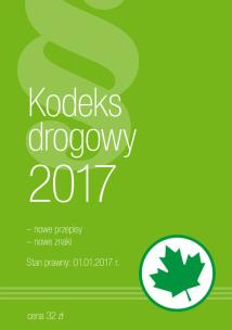 Okładka książki Kodeks Drogowy 2017