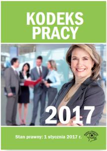 Okładka książki Kodeks pracy 2017