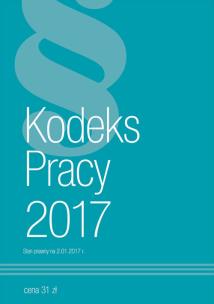 Okładka książki Kodeks Pracy 2017