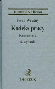 Okładka książki Kodeks pracy Komentarz