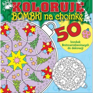 Okładka książki Koloruję bombki na choinkę cz.1