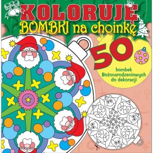 Okładka książki Koloruję bombki na choinkę cz.3