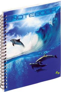 Opakowanie Kołozeszyt A5 w kratkę 50 kartek