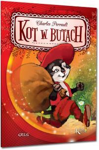 Kot w Butach. Autor: Perrault Charles. Multiszop.pl Okładka książki Kot w Butach