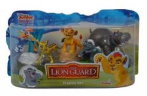 Okładka książki Król Lew Lwia Straż Zestaw małych figurek, 5 el.