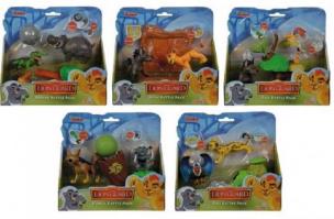 Okładka książki Król Lew Lwia Straż Zestaw napastnika, 5 rodz.