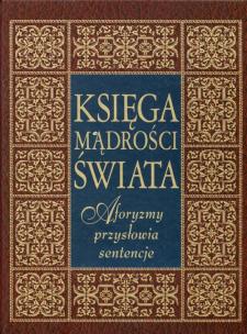 Okładka książki Księga mądrości świata